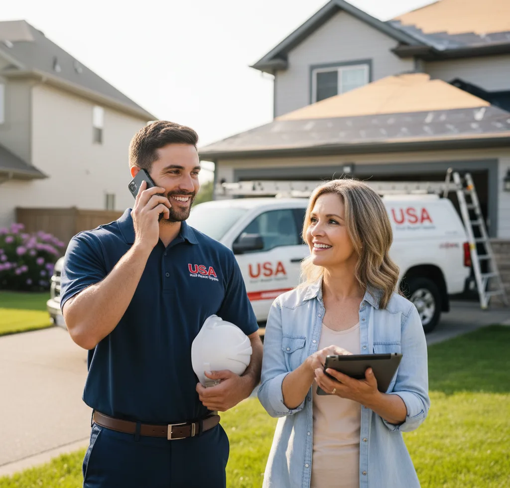 USA Roof Repair Experts customer support in San Bruno